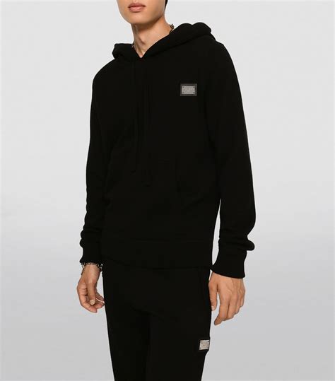 dolce gabbana cashmere hoodie|Dolce & Gabbana sweatshirt men's.